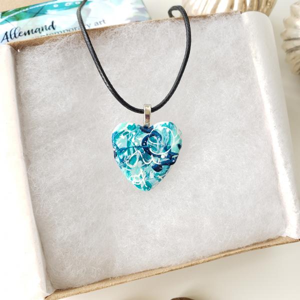 TURQUOISE HEART NECKLACES