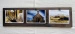 Reclaimed Barnwood photo display