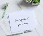 Set of 5 Greeting Cards