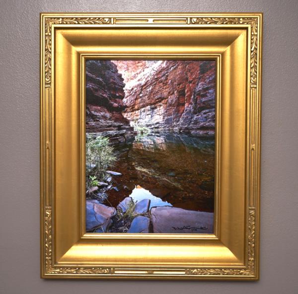 Reflection 1,  Karijini, Knox Gorge, Australia picture