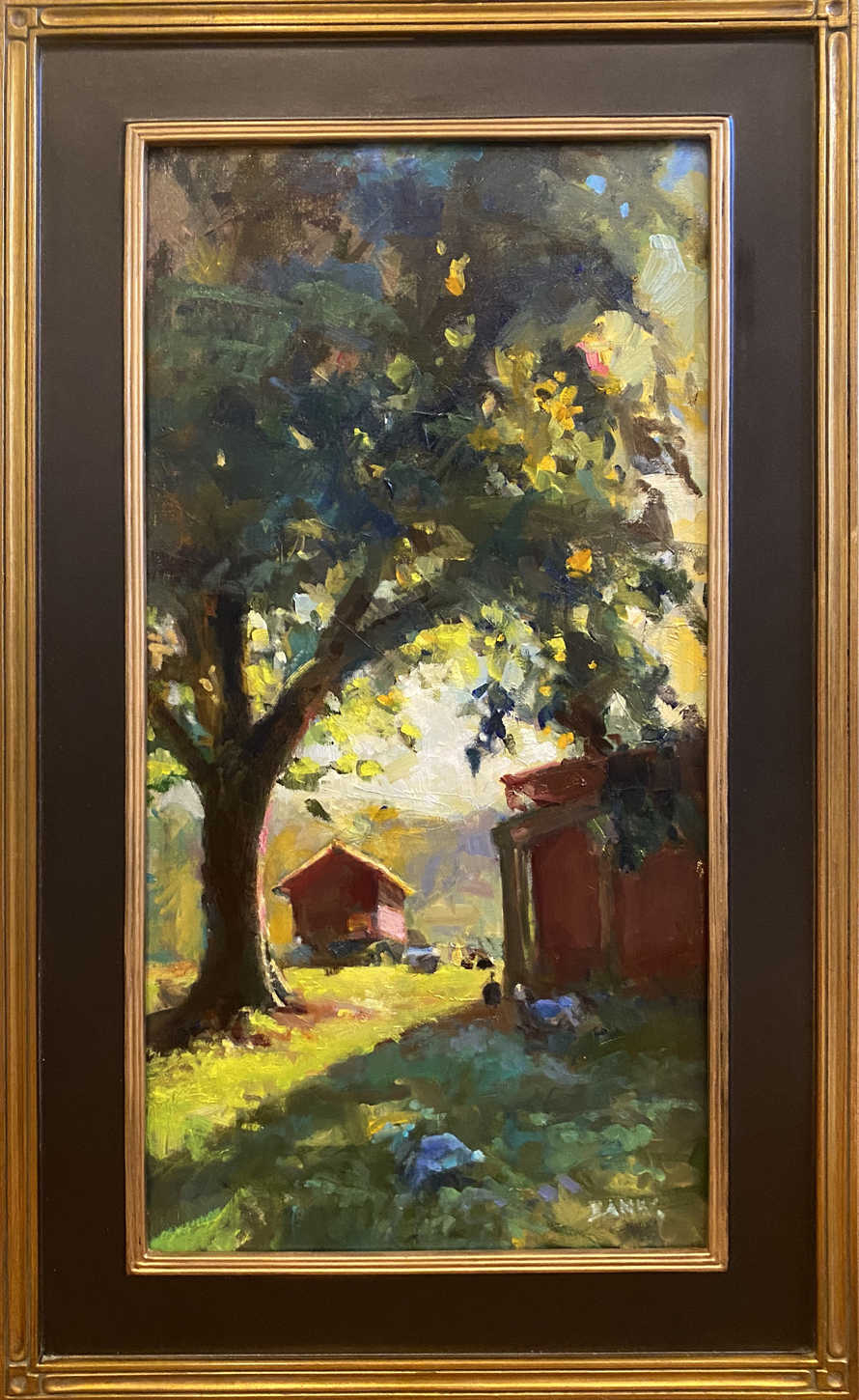 A New Day - 24" x 12" - oil on linen-lined panel picture