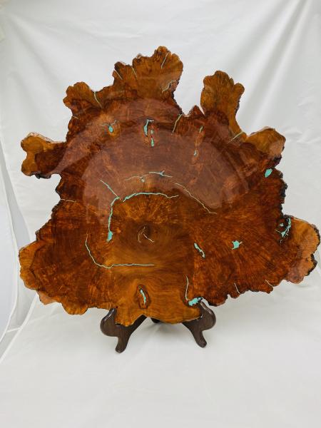 Cherry burl platter