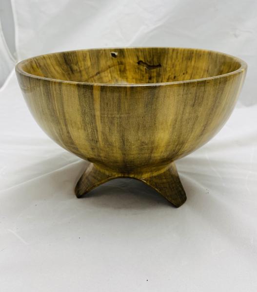 Norfolk Island Pine Footed bowl