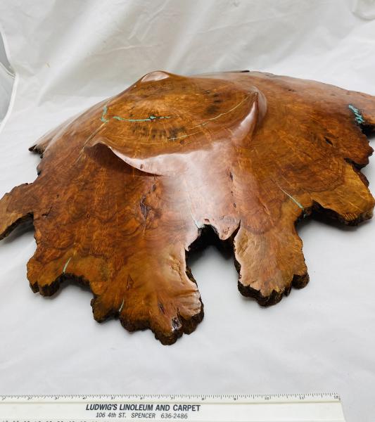 Cherry burl platter picture