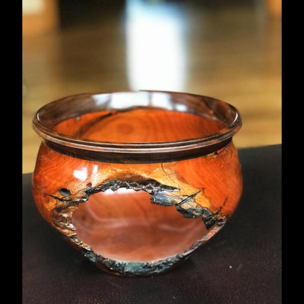 Apricot Natural Edge Bowl