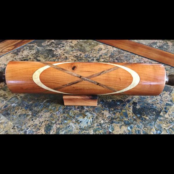 Celtic Knot Wood Rolling Pin #2 picture