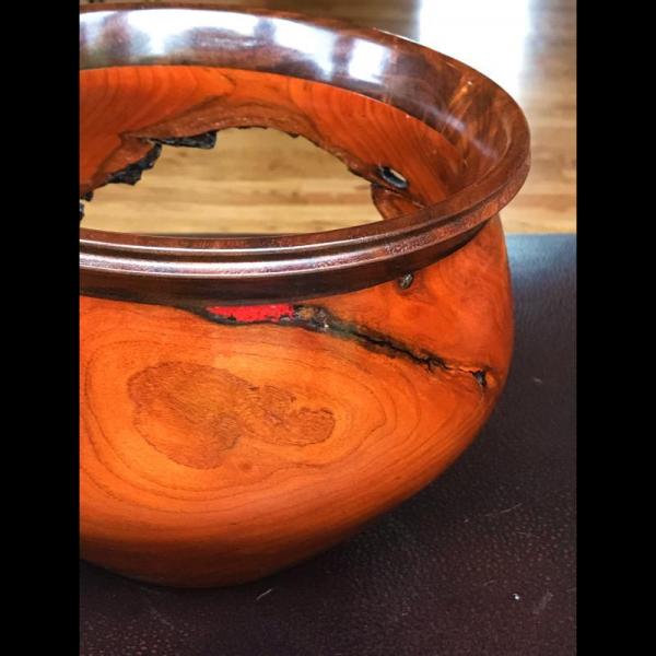 Apricot Natural Edge Bowl picture