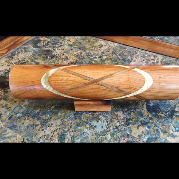 Celtic Knot Wood Rolling Pin #2 picture