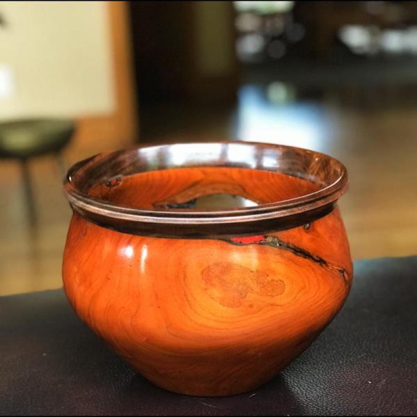 Apricot Natural Edge Bowl picture