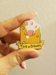 Toe Beans Pin