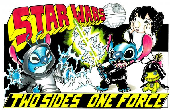 Stitch Star Wars picture