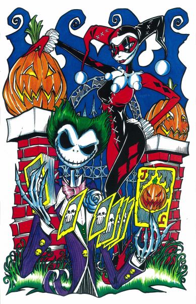Nightmare Joker Harley