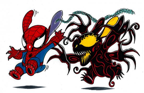 Spider Stitch vs Carnage Stitch