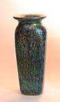 Fall into Spring, Vase, Blue/Green Traditional Lip