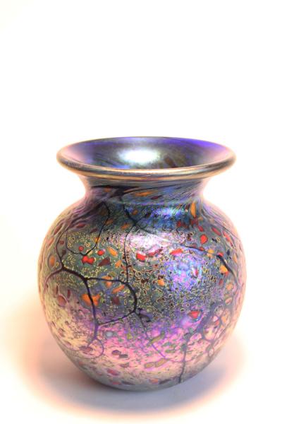 Fall into Spring, Vase, Cobalt blue