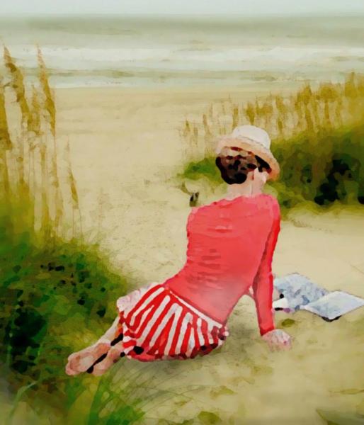"ON THE BEACH"