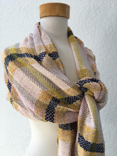 SUMMER DENIM Striped Shawl picture