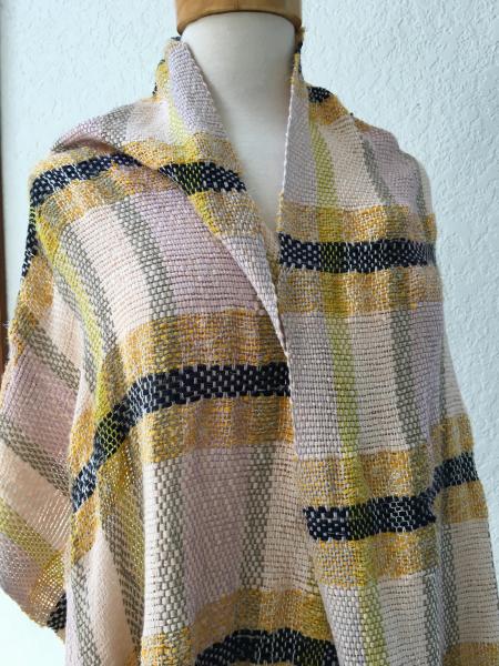 SUMMER DENIM Striped Shawl picture