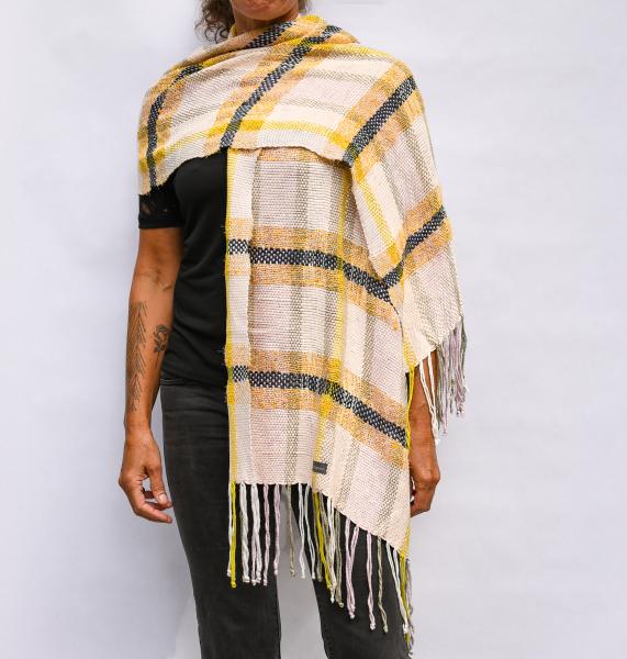 SUMMER DENIM Striped Shawl picture