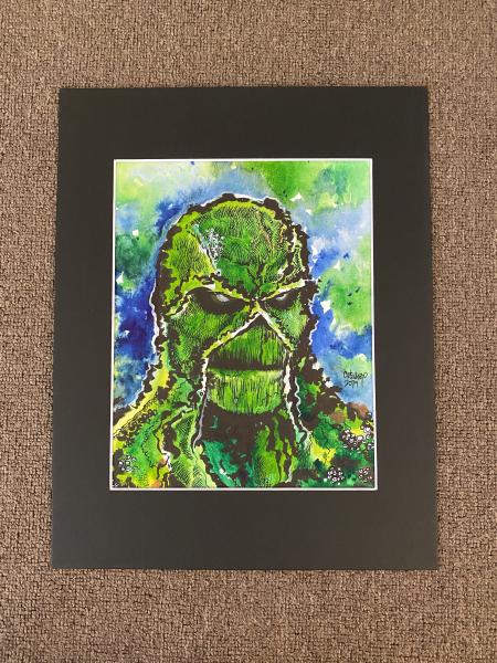 Swamp Thing Watercolor picture