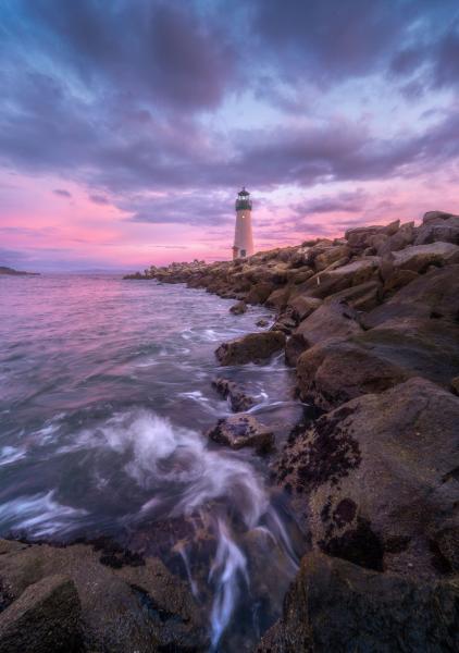 Walton Lighthouse Storm Break picture