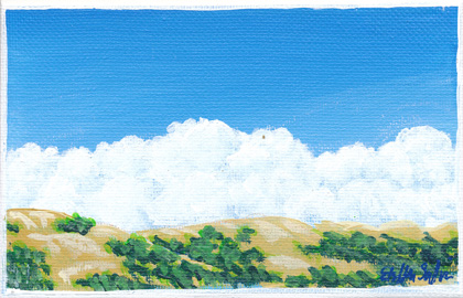 "Sunlit Hills"