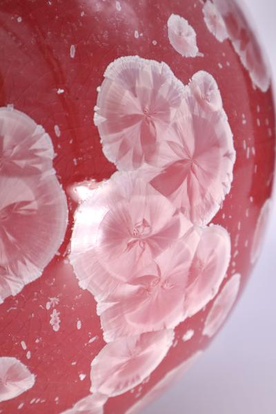 Bottle with Cherry Blossom Crystal Glaze. picture