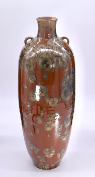 Tiger Eye Crystal Glazed Vase