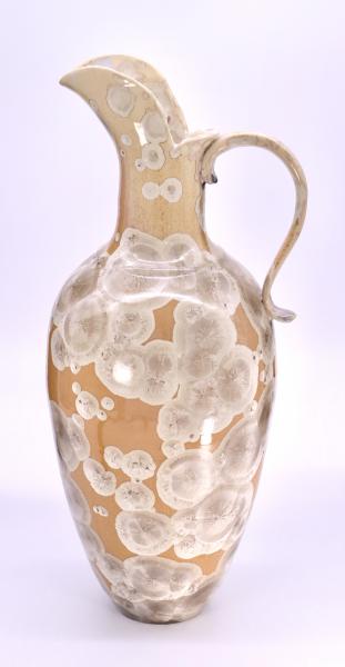 Crystalline Glazed Porcelain Pitcher. picture