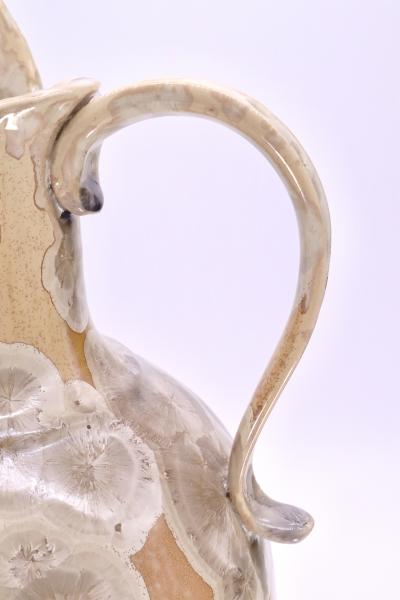 Crystalline Glazed Porcelain Pitcher. picture