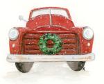 Red Christmas Truck