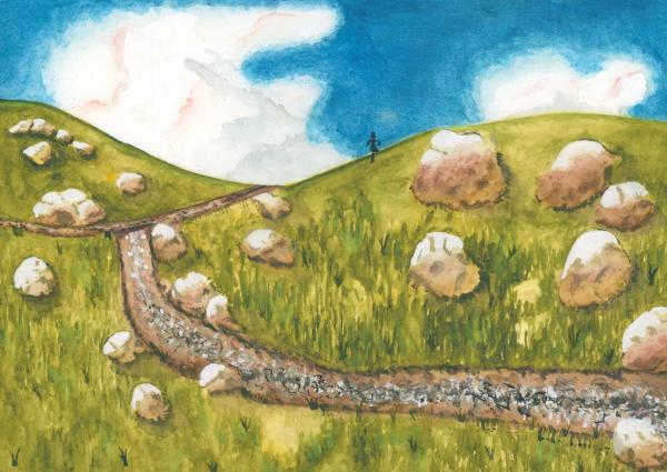 Howls Mountain Road Anime