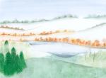 Fall Mountain Lake