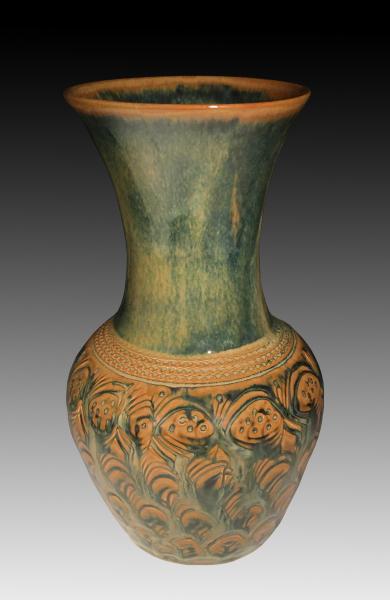 11.5" Fawn Vase