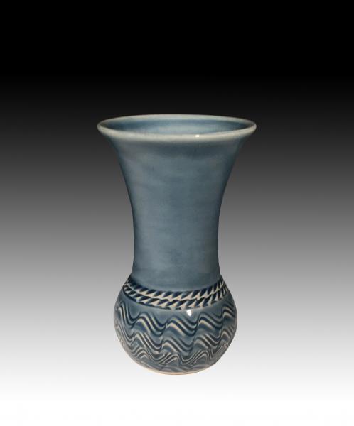 6" DeepBlue Vase picture