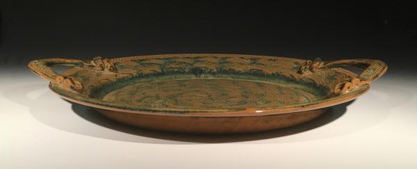 14.5" Fawn Platter picture