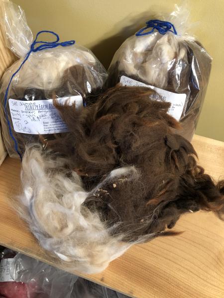 Alpaca and Angora Batts picture