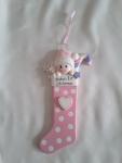 Pink Long Baby Stocking