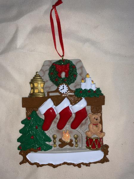 Fireplace Stocking Family (click to see variants)