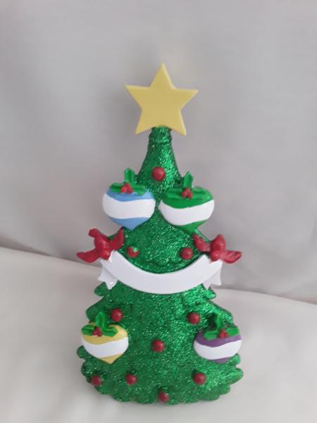 Green Glitter Tree Tabletop  (click to see variants) picture