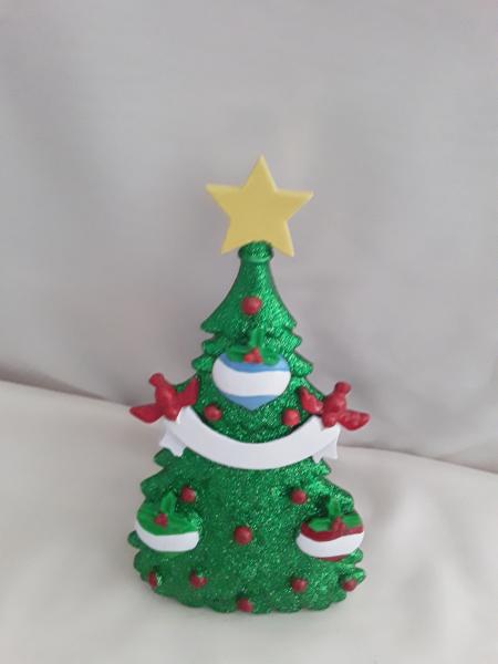 Green Glitter Tree Tabletop  (click to see variants) picture