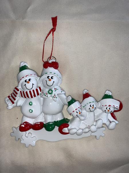 Snowman Sled Family (click to see variants) picture
