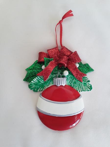 Red Round Ornament picture