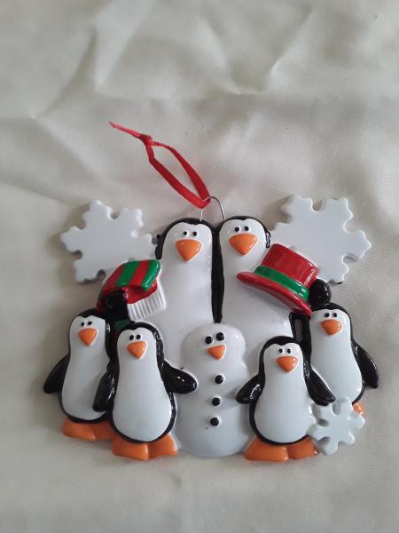 Penguins Making Snowman (click to see variants) picture