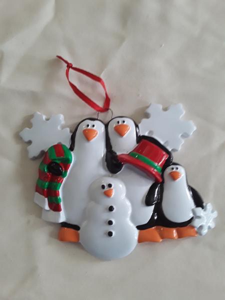 Penguins Making Snowman (click to see variants)