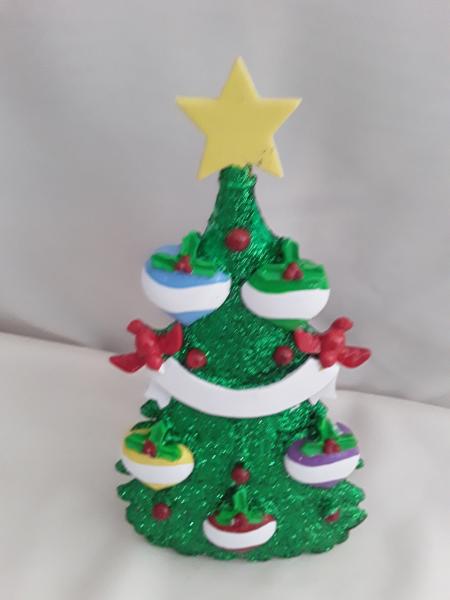 Green Glitter Tree Tabletop  (click to see variants) picture