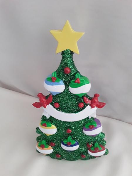 Green Glitter Tree Tabletop  (click to see variants) picture