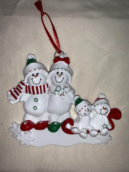 Snowman Sled Family (click to see variants) picture