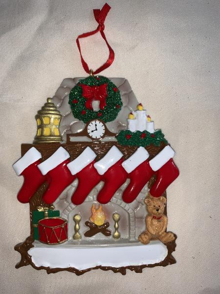 Fireplace Stocking Family (click to see variants) picture