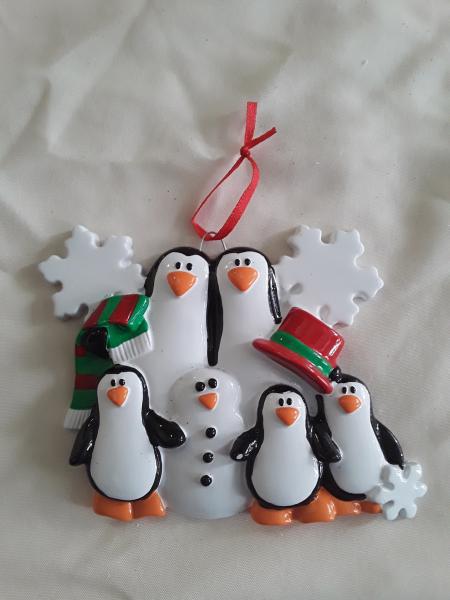 Penguins Making Snowman (click to see variants) picture